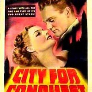 James Cagney and Ann Sheridan in City for Conquest 1940