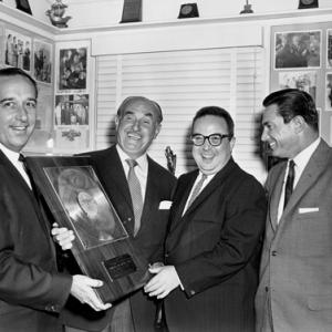 Mike Coolidge, Jack Warner, Allan Sherman and Mike Maitland circa mid 1960s