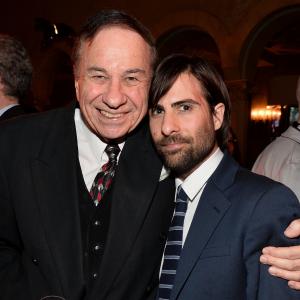 Emma Thompson, Jason Schwartzman and Richard Sherman at event of Isgelbeti pona Benksa (2013)