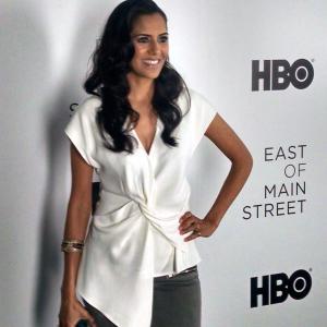Sheetal Sheth arriving at HBO's 'EAST OF MAIN STREET: TAKING THE LEAD' Premiere.