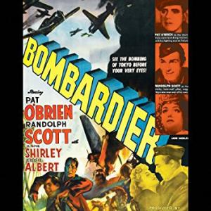 Randolph Scott Pat OBrien and Anne Shirley in Bombardier 1943
