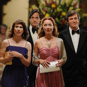 Still of Jack Davenport, Molly Parker and Miriam Shor in Swingtown (2008)