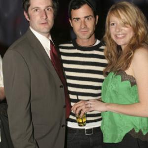 Michael Showalter Daniela Taplin Lundberg and Justin Theroux at event of The Baxter 2005