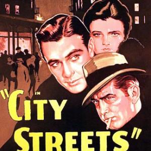 Gary Cooper William Stage Boyd and Sylvia Sidney in City Streets 1931