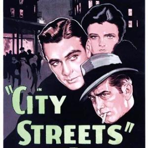 Gary Cooper, William 'Stage' Boyd and Sylvia Sidney in City Streets (1931)