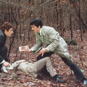 Still of Alain Delon and Gian Maria Volont in Le cercle rouge 1970