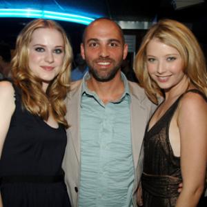 Elisabeth Harnois Marcos Siega and Evan Rachel Wood at event of Pretty Persuasion 2005
