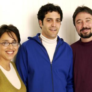 Sam Green, Bill Siegel and Carrie Lozano at event of The Weather Underground (2002)