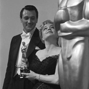 The 32nd Annual Academy Awards Rock Hudson Simone Signoret