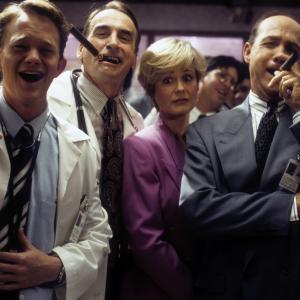 Still of Neil Patrick Harris Belinda Montgomery Lawrence Pressman and James Sikking in Doogie Howser MD 1989