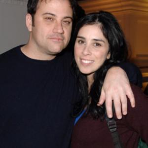 Jimmy Kimmel and Sarah Silverman at event of Comic Relief 2006 2006