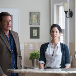 Still of Sarah Silverman and Paul Rolfes in Ashby 2015