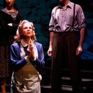 Gene Silvers co-starring with Tovah Feldshuh on Broadway in 