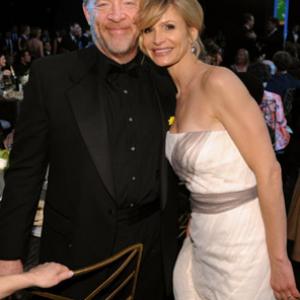 Kyra Sedgwick and JK Simmons