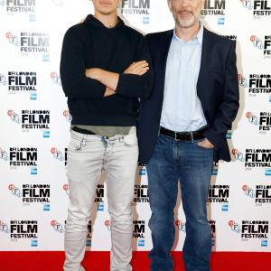 JK Simmons and Miles Teller at event of Atkirtis 2014