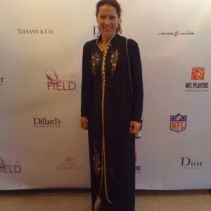 Trisha Simmons at an NFL Red Carpet Fundraiser for Off The Field