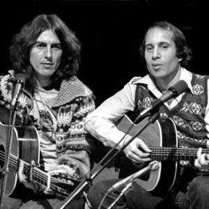 George Harrison and Paul Simon on Saturday Night Live 11-20-1976