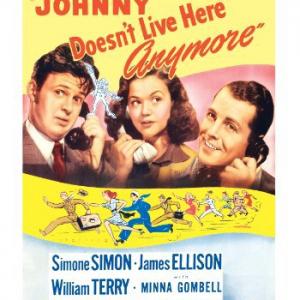 James Ellison Simone Simon and William Terry in Johnny Doesnt Live Here Anymore 1944