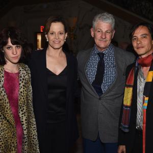 Sigourney Weaver Jim Simpson and Charlotte Simpson at event of Dior and I 2014