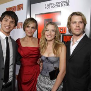 Nicholas DAgosto Eric Christian Olsen Molly Sims and Sarah Roemer at event of Fired Up! 2009