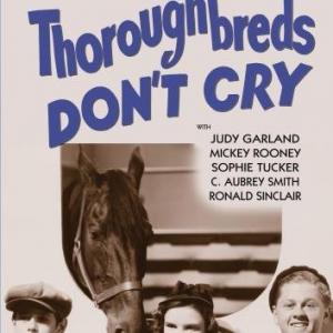 Judy Garland, Mickey Rooney and Ronald Sinclair in Thoroughbreds Don't Cry (1937)