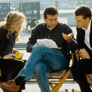 Rene Zellweger Chris ODonnell and Gary Sinyor in The Bachelor 1999