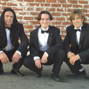 Still of Greg Sestero, Philip Haldiman and Tommy Wiseau in The Room (2003)