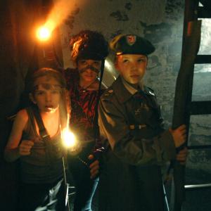 Still of Jules Sitruk Bill Milner and Will Poulter in Son of Rambow 2007