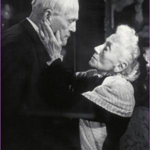 Still of Victor Sjstrm and Naima Wifstrand in Smultronstaumlllet 1957