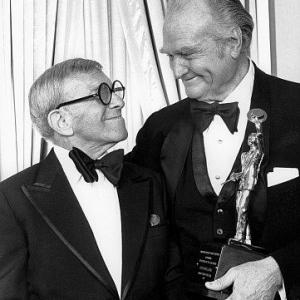 George Burns and Red Skelton at the 10th Annual of American Guild of Variety Artists Awards 1979