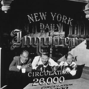 Citizen Kane Joseph Cotten Orson Welles and Everett Sloane 1941 RKO