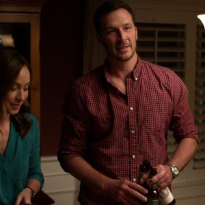 Still of Courtney Ford and Brady Smith in Meet My Valentine