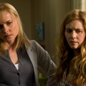 Radha Mitchell and Christie Lynn Smith in The Crazies 2010