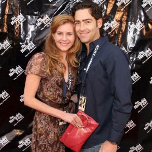 Christie Lynn Smith nominated for Best Actress attends the awards ceremony at Method Fest with her husband John Fortson