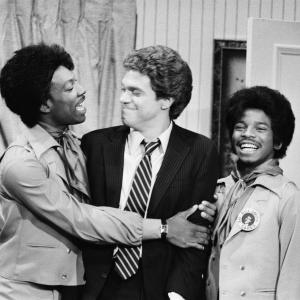 Still of Eddie Murphy, Joe Piscopo and Clint Smith in Saturday Night Live (1975)