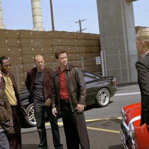 Still of Mark Wahlberg, Jason Statham and Yasiin Bey in The Italian Job (2003)