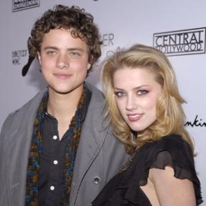Douglas Smith and Amber Heard at event of The Beautiful Ordinary 2007