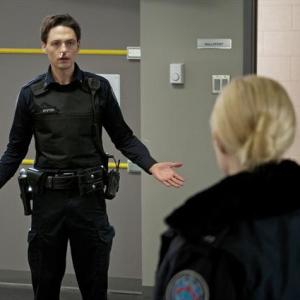 Still of Gregory Smith and Caitlin Cronenberg in Rookie Blue (2010)