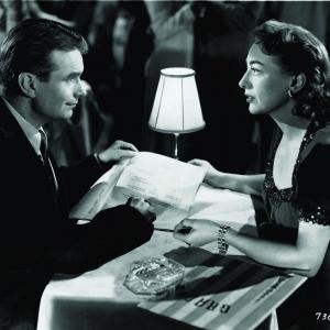 Still of Joan Crawford and Kent Smith in The Damned Dont Cry 1950