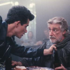 Still of Richard Mulligan and Lewis Smith in The Heavenly Kid (1985)