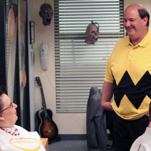 Still of Phyllis Smith and Brian Baumgartner in The Office 2005