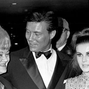 Ann-Margret with her mother and husband Roger Smith at a Press Party in Las Vegas, 1967
