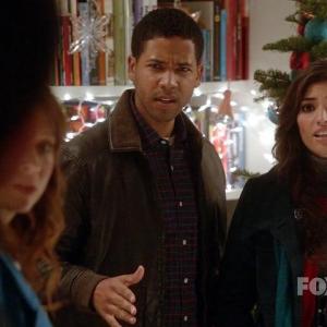 Still of Ellie Kemper Jussie Smollett and Amanda Setton in The Mindy Project