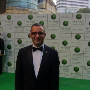 Oct. 2011 - Marc Smolowitz on the Green Carpet at the 24th Tokyo International Film Festival for the international premiere of his award winning documentary The Power Of Two.