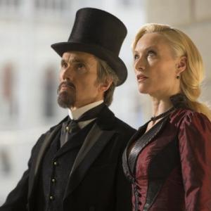 Still of Ben Miles and Victoria Smurfit in Dracula 2013