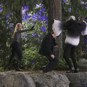 Still of Jennifer Morrison, Victoria Smurfit and Jared Gilmore in Once Upon a Time (2011)