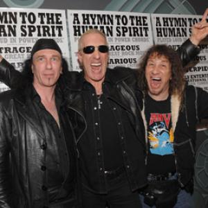 Dee Snider Robb Reiner and Steve Lips Kudlow at event of Anvil The Story of Anvil 2008