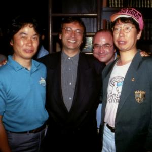 Super Mario Bros DisneyWorld Premiere Shigeru Miyamoto David L Snyder Bob Hoskins Takashi Tezuka