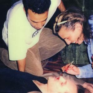 Director Alejandro G Iñarritu, Miguel Bose and Gabriel Solana