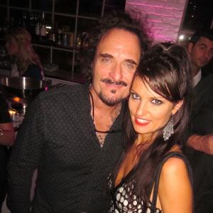Kim Coates and Camille Solari at premier of Goon after party Toronto Film Festival 2011